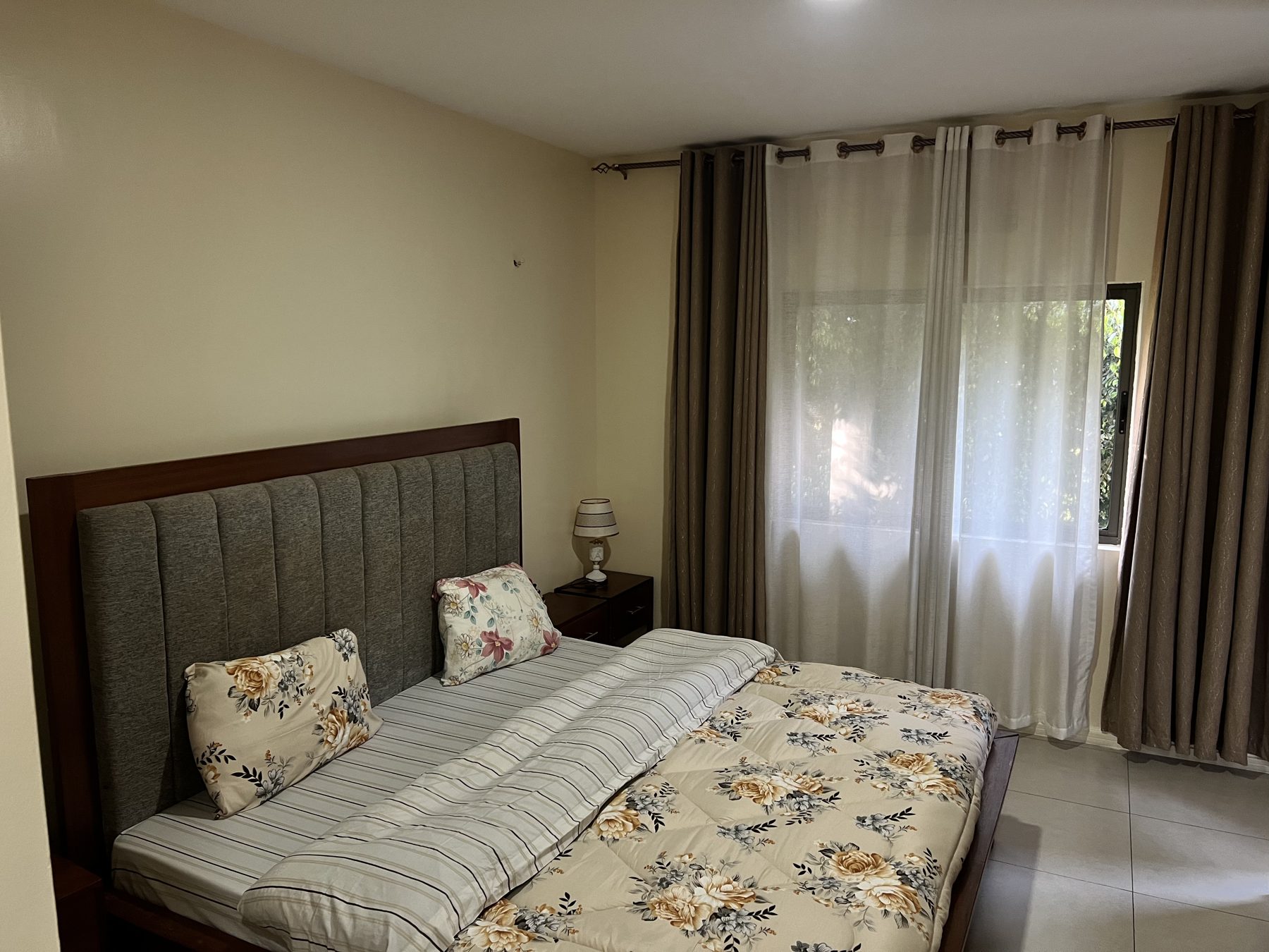 Comfortable bedroom at CFT Apartments