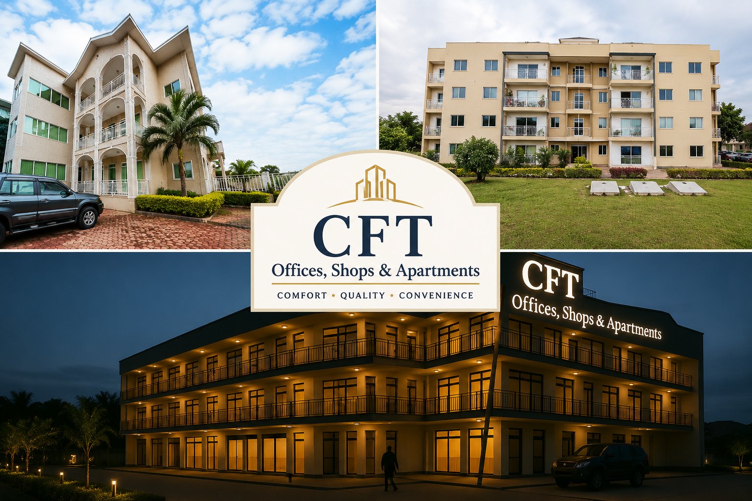 CFT Offices, Shops & Apartments — comfort, quality, convenience