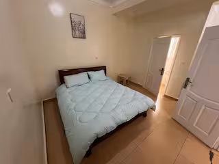Bedroom with double bed