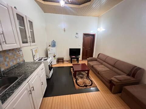 Kitchen and living room of Inganji Apartment 19